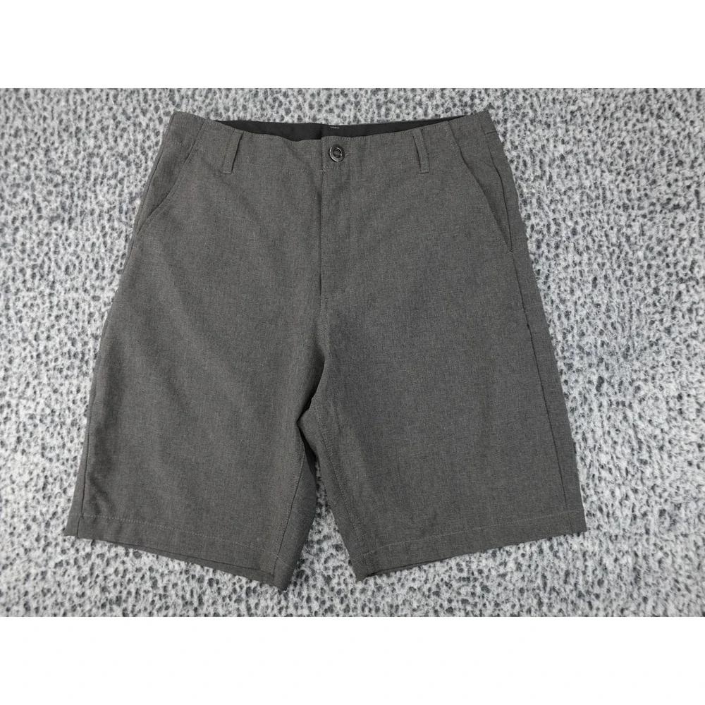 Volcom Surf & Turf Hybrid Shorts Mens 32 Grey 4-Way Stretch Chino Boardshort